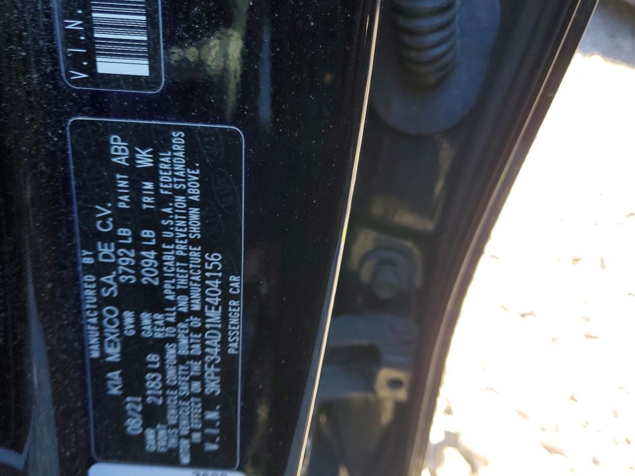 2021 KIA Forte gt Line