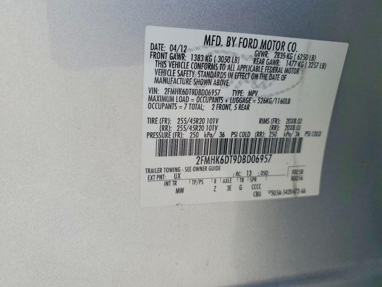 2013 Ford Flex Limited