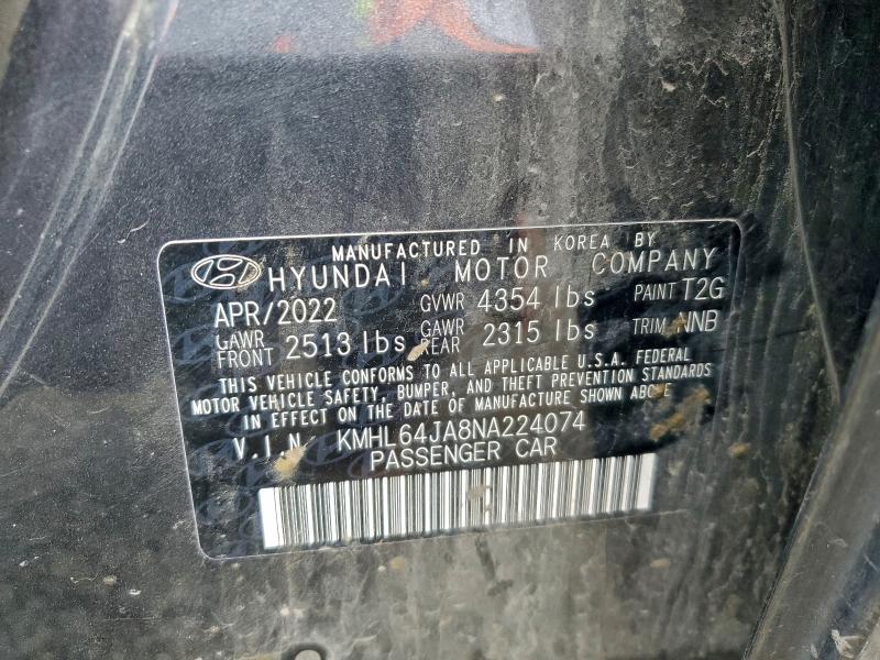 2022 Hyundai Sonata sel