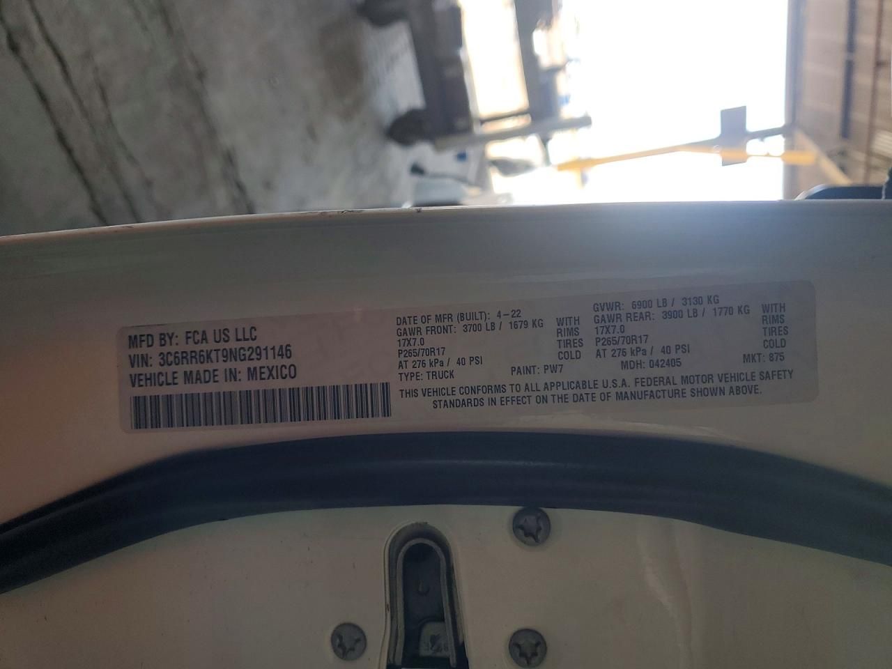 2022 Dodge Ram 1500 Classic Tradesman