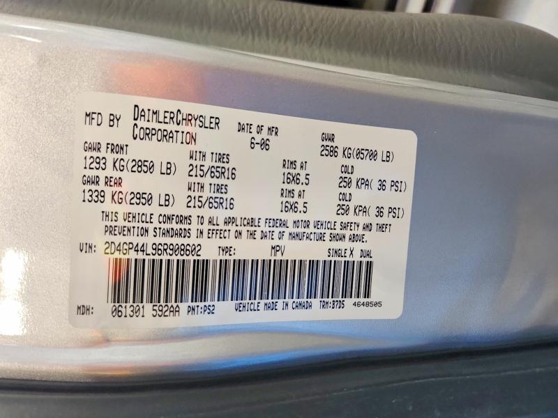 2006 Dodge Grand Caravan sxt