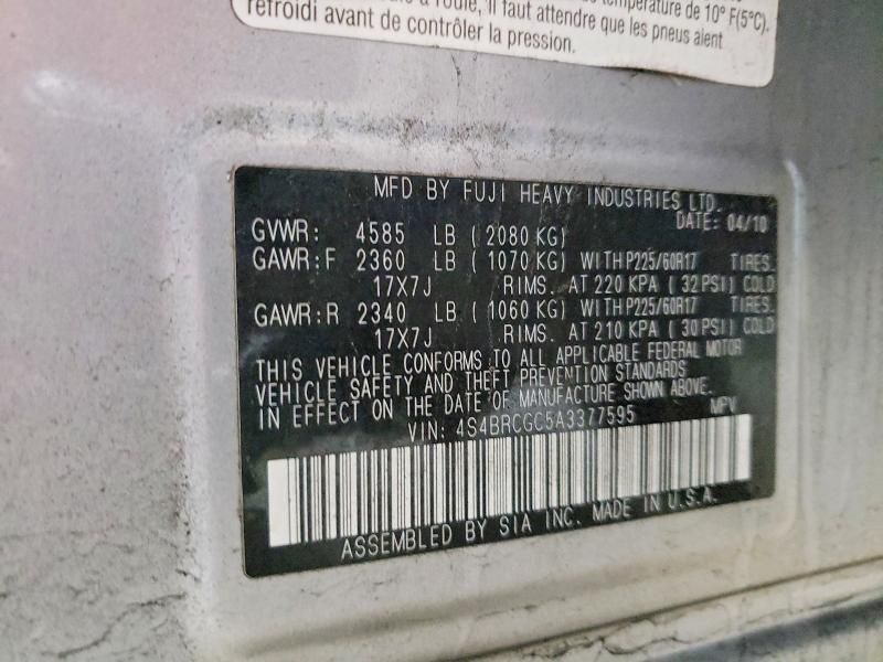 2010 Subaru Outback 2.5i Premium