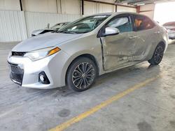 Toyota Corolla salvage cars for sale: 2014 Toyota Corolla l
