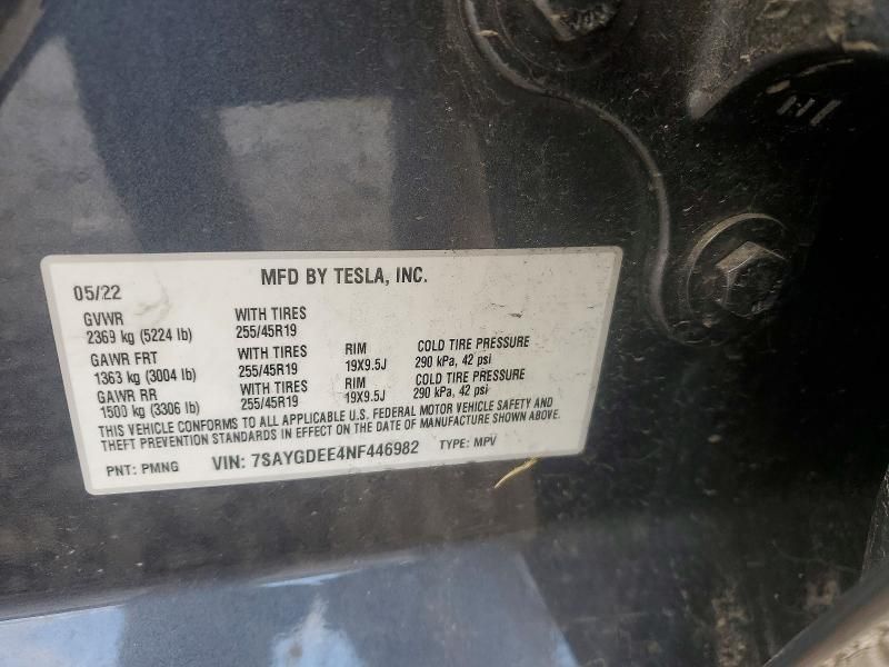2022 Tesla Model y