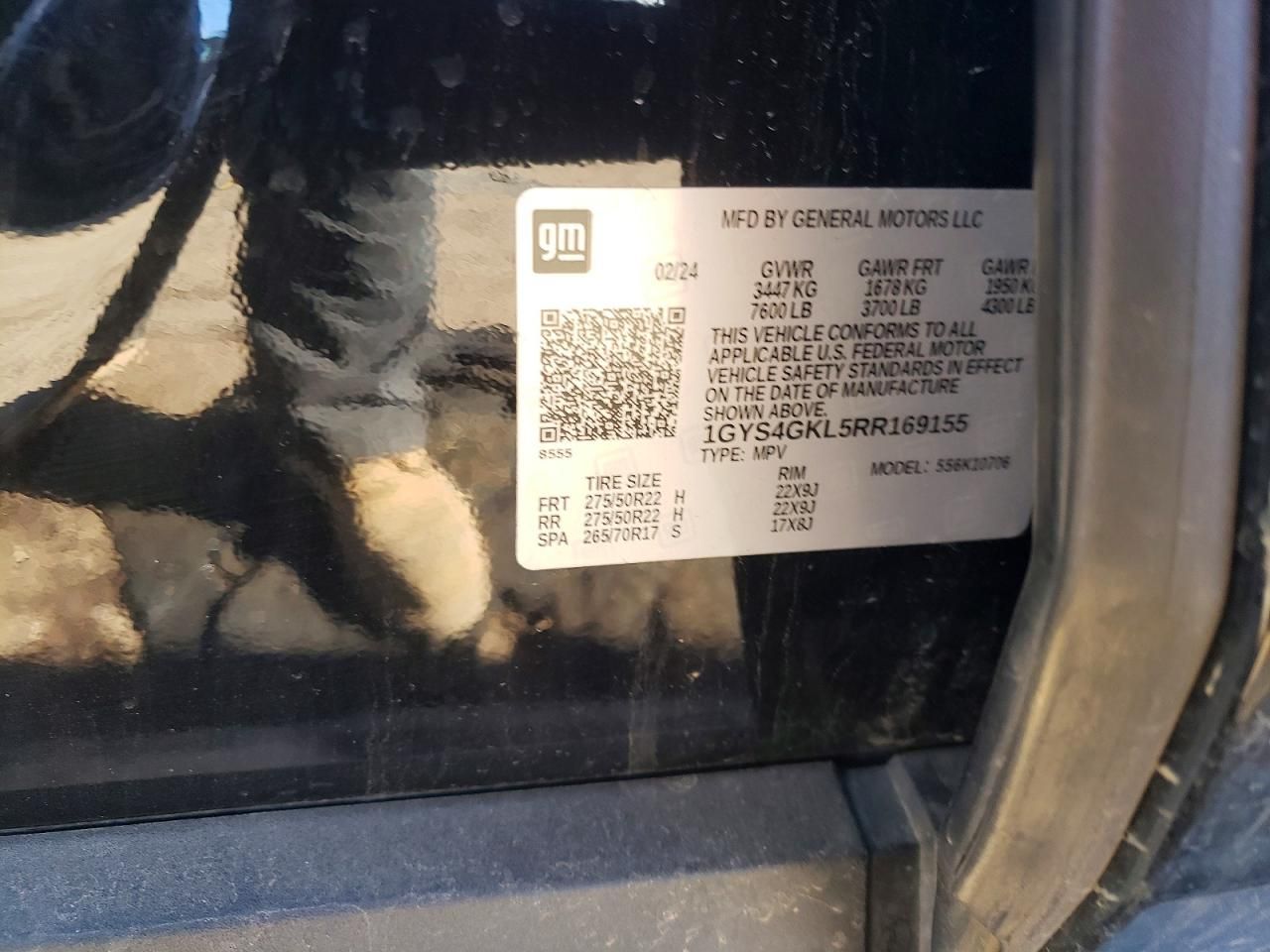 2024 Cadillac Escalade Sport Platinum