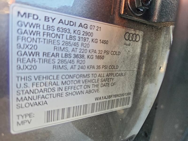 2022 Audi Q7 Premium