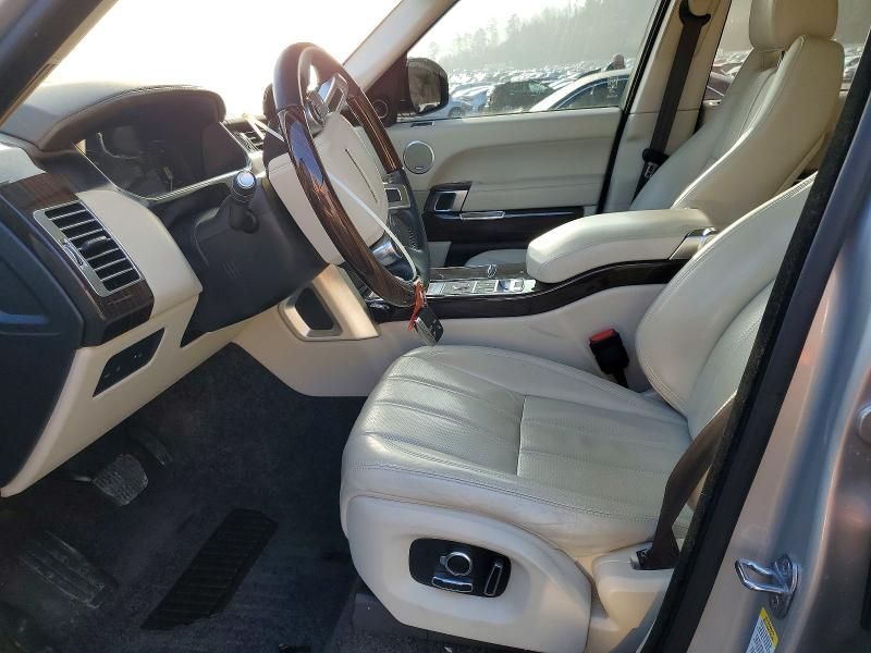 2016 Land Rover Range Rover hse