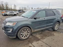 Ford Explorer salvage cars for sale: 2016 Ford Explorer Limited