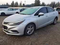 Salvage cars for sale from Copart Copart...: 2018 Chevrolet Cruze lt