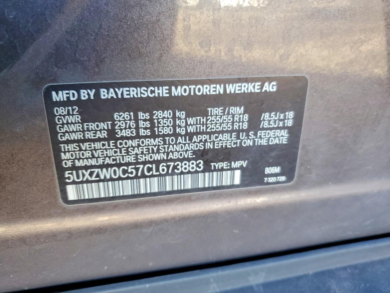 2012 BMW X5 Xdrive35d