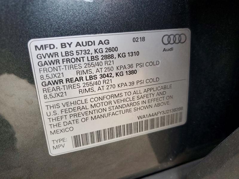 2018 Audi SQ5 Premium Plus
