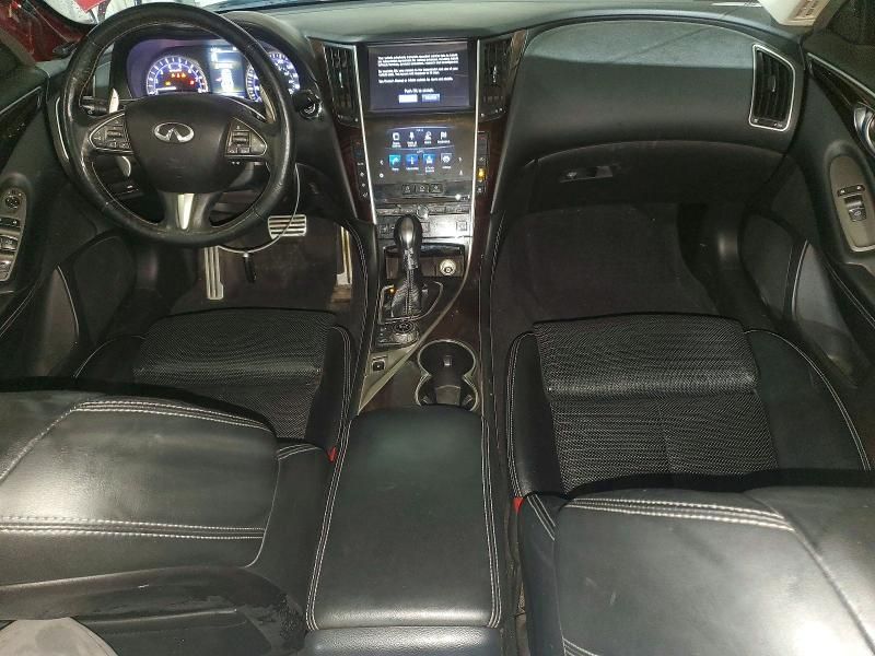 2016 Infiniti Q50 red Sport 400