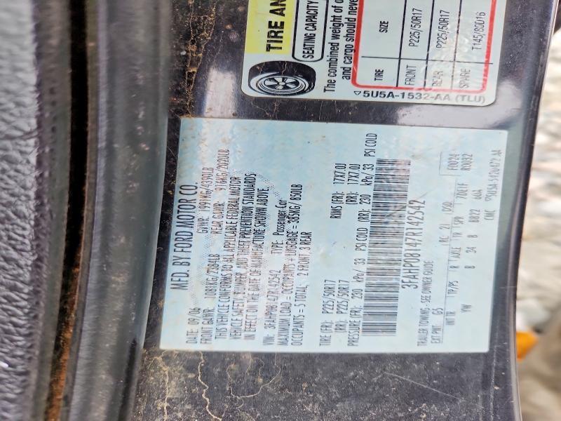 2007 Ford Fusion sel