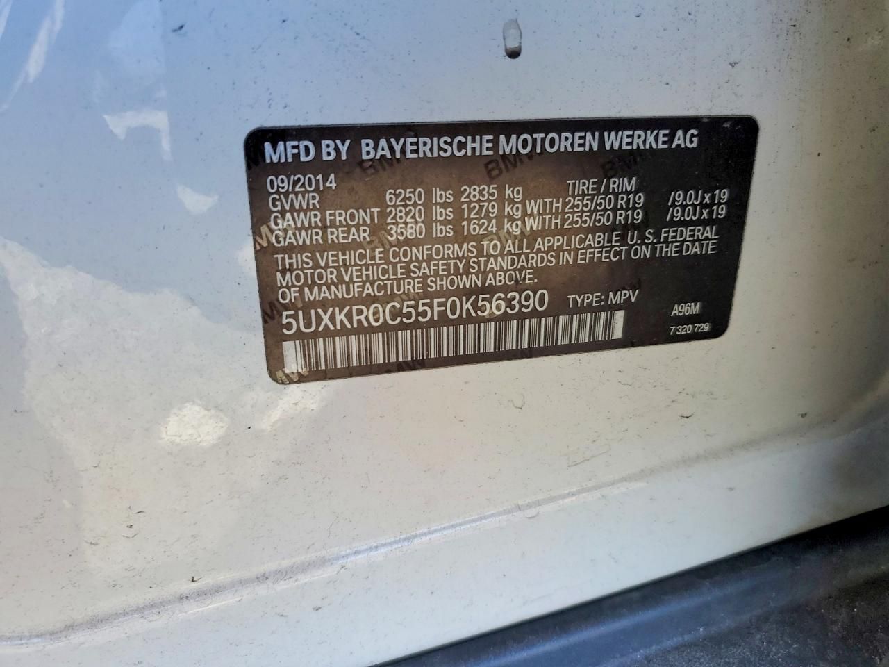 2015 BMW X5 Xdrive35i