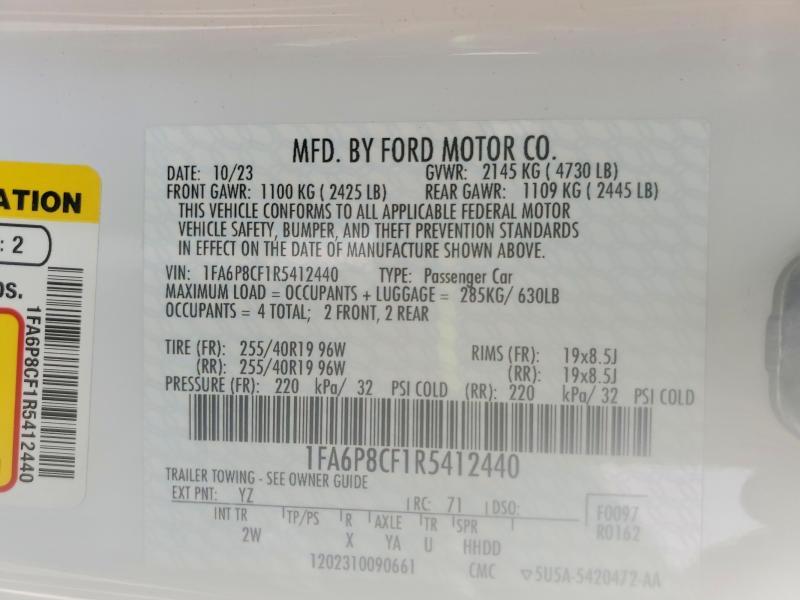 2024 Ford Mustang gt