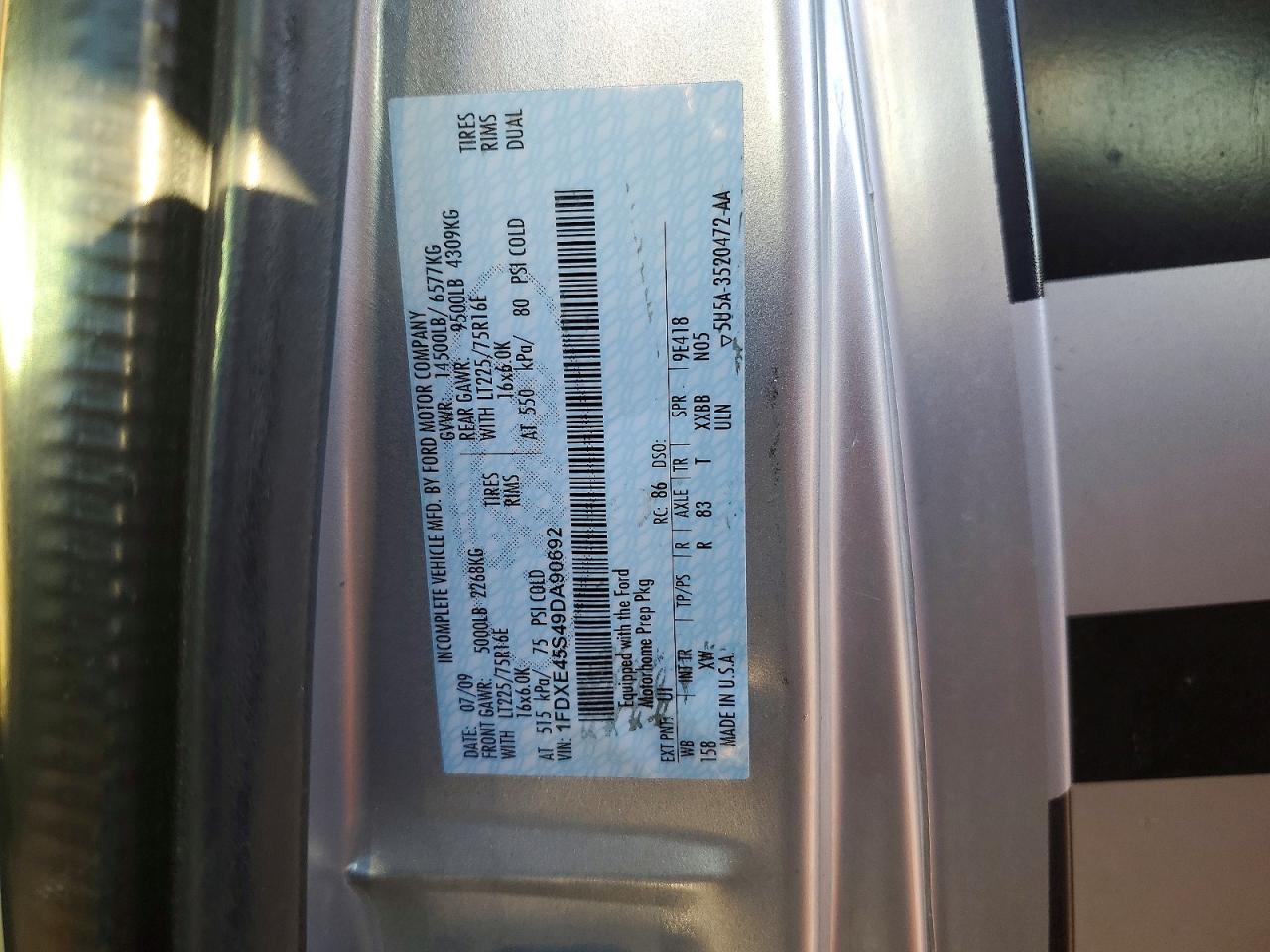 2009 Jayco 2009 Ford E450 RV