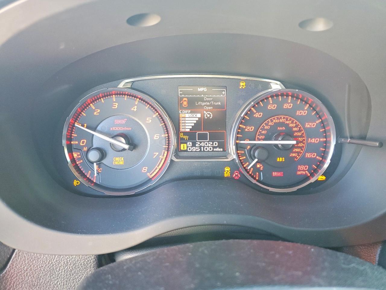 2017 Subaru Wrx sti