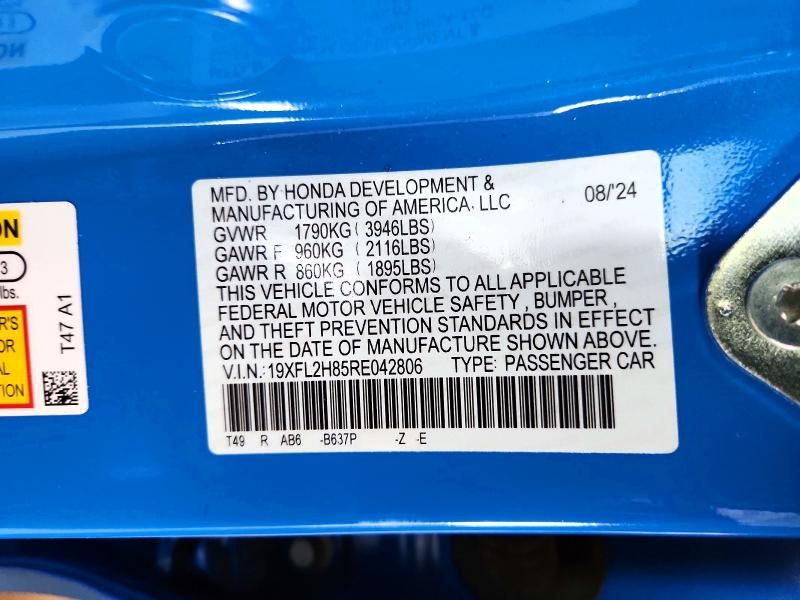 2024 Honda Civic Sport