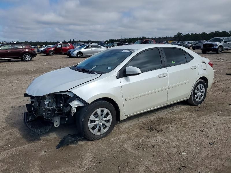 2017 Toyota Corolla le eco