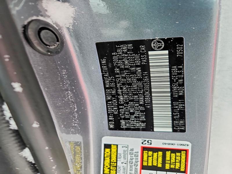 2025 Toyota Camry xle