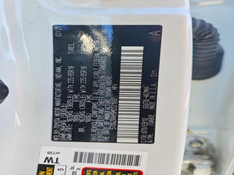 2021 Toyota Highlander xle