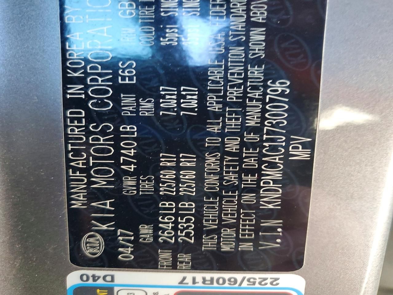 2018 KIA Sportage lx