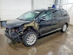 Salvage cars for sale from Copart Ham Lake, MN: 2016 Toyota Sienna xle