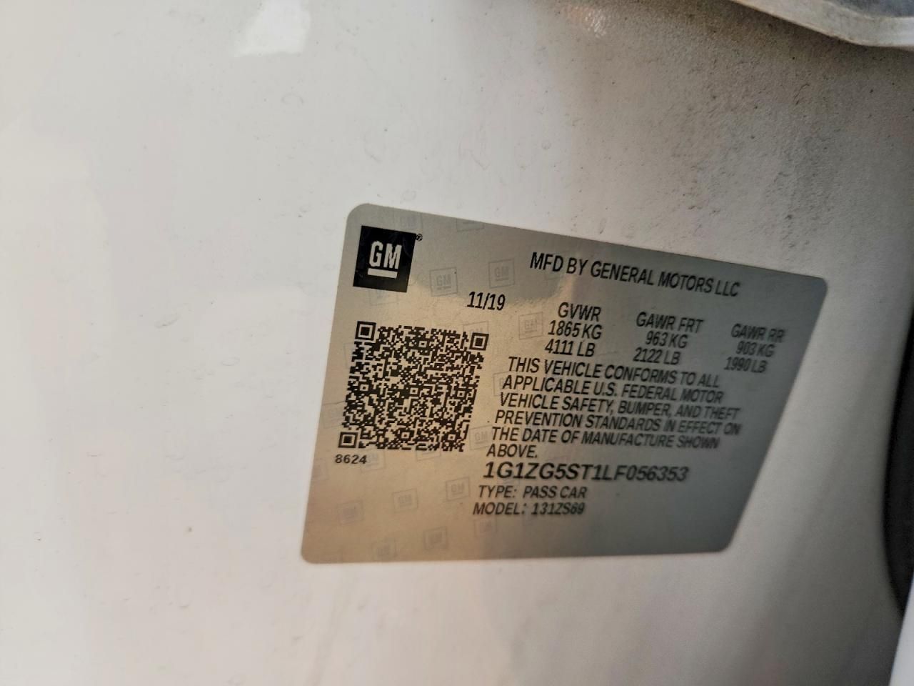 2020 Chevrolet Malibu rs