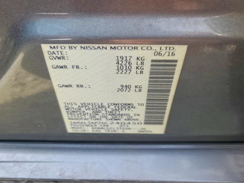 2016 Nissan Altima 2.5