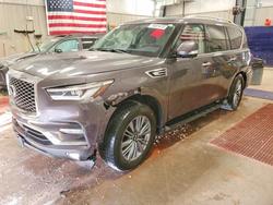Vehiculos salvage en venta de Copart Casper, WY: 2024 Infiniti Qx80 Luxe
