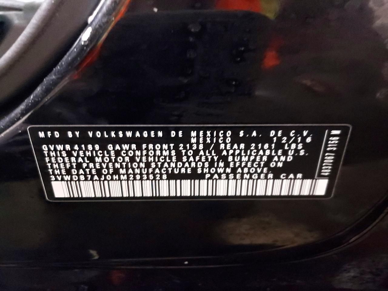 2017 Volkswagen Jetta se