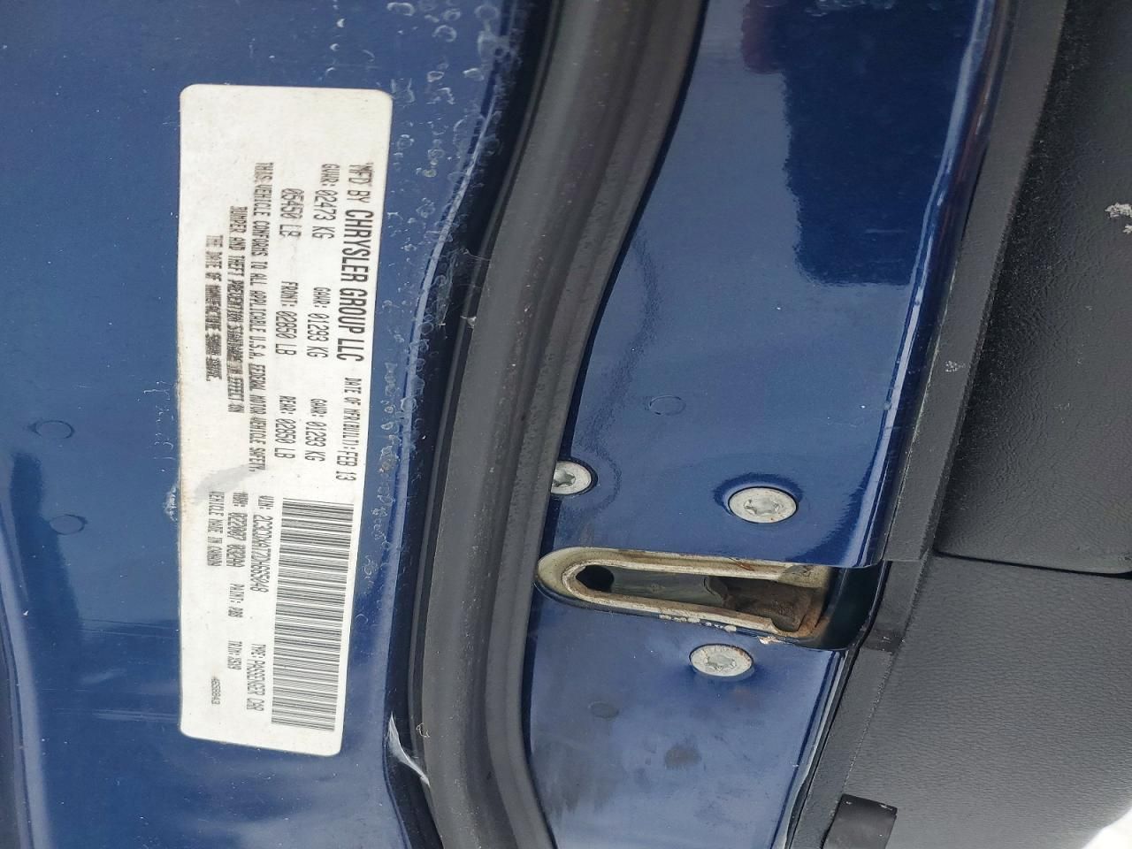 2013 Dodge Charger Police