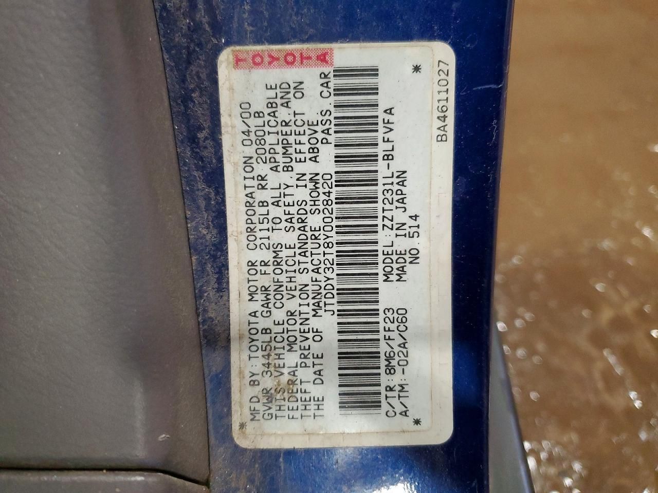 2000 Toyota Celica Gt-s