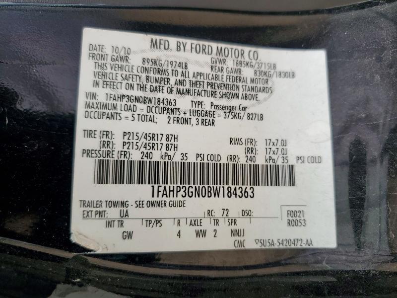 2011 Ford Focus ses