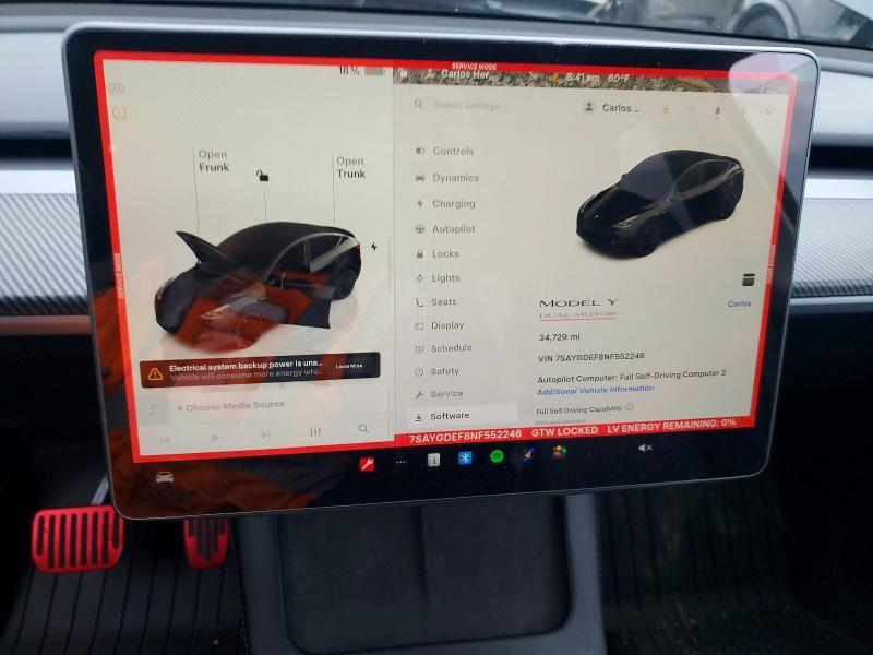 2022 Tesla Model y