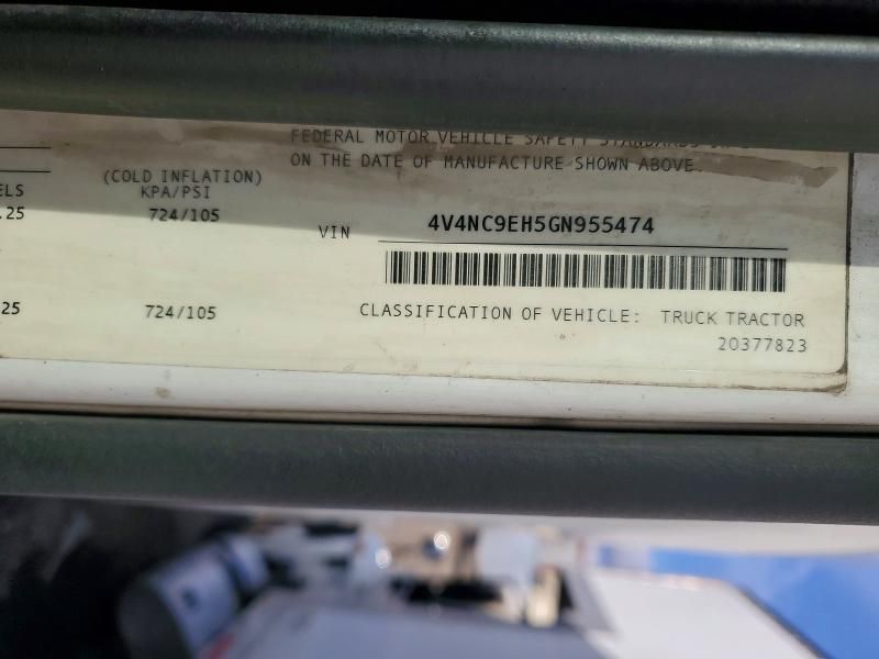 2016 Volvo Vnl Semi Truck