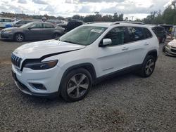 Jeep salvage cars for sale: 2019 Jeep Cherokee Limited