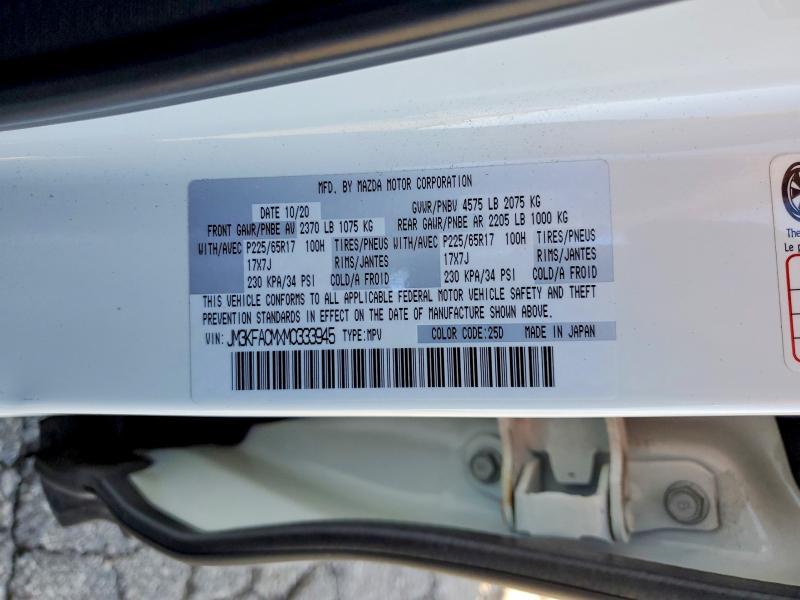 2021 Mazda Cx-5 Touring