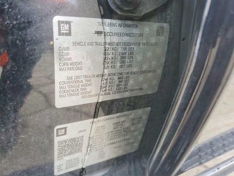 2021 Chevrolet Silverado K1500 rst