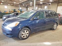 Toyota Sienna salvage cars for sale: 2005 Toyota Sienna