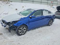 KIA salvage cars for sale: 2021 KIA Forte fe