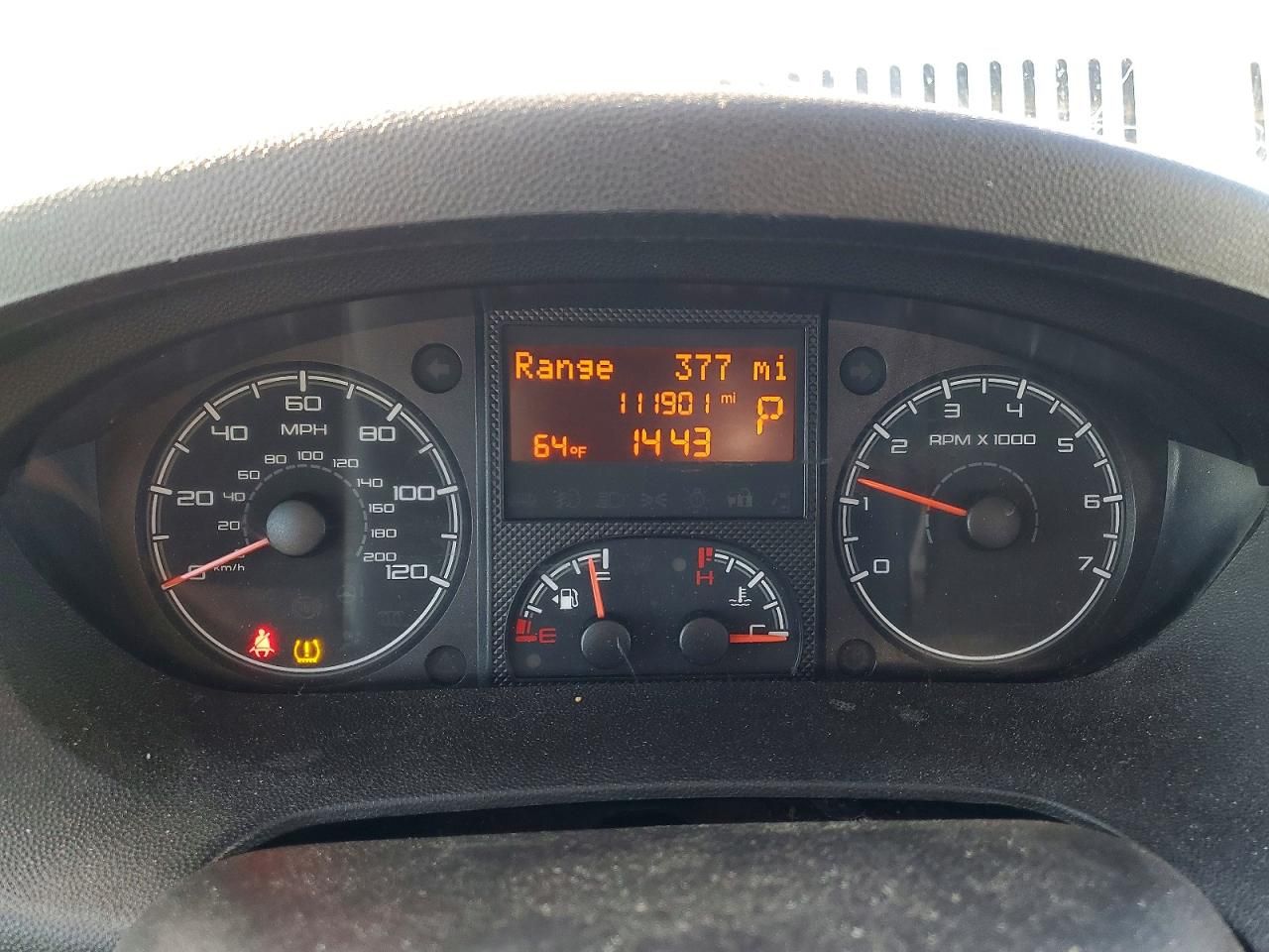 2019 Dodge RAM Promaster 1500 Delivery Van