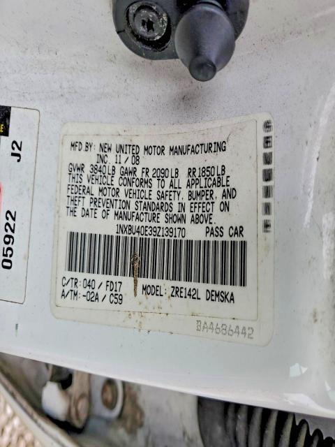 2009 Toyota Corolla s