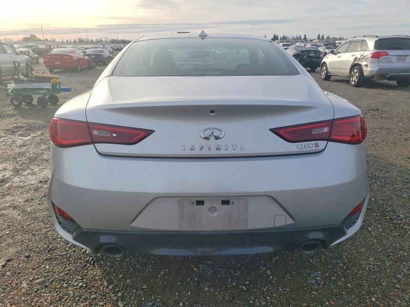 2017 Infiniti Q60 red Sport 400