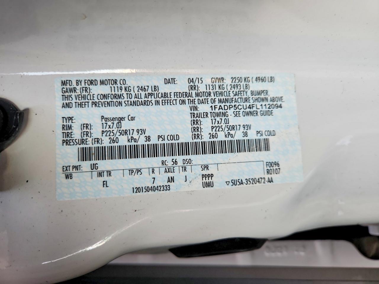 2015 Ford C-max Premium sel