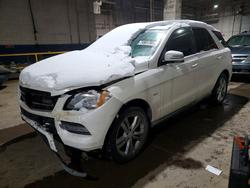 Mercedes-Benz M-class Vehiculos salvage en venta: 2012 Mercedes-Benz Ml 350 Bluetec