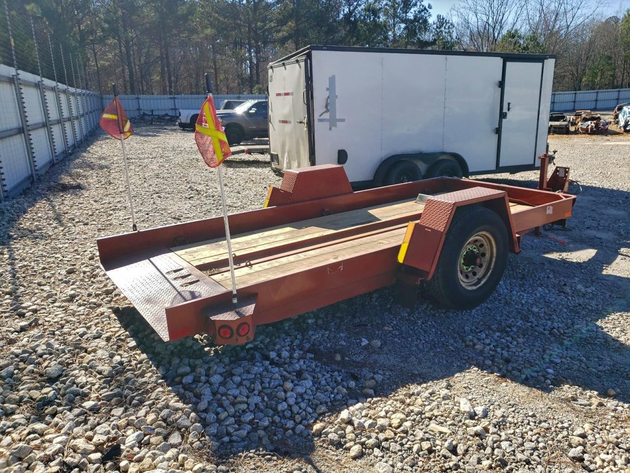 2016 Fell ING FT-6 T-1 Tilt Deck Equipment Trailer