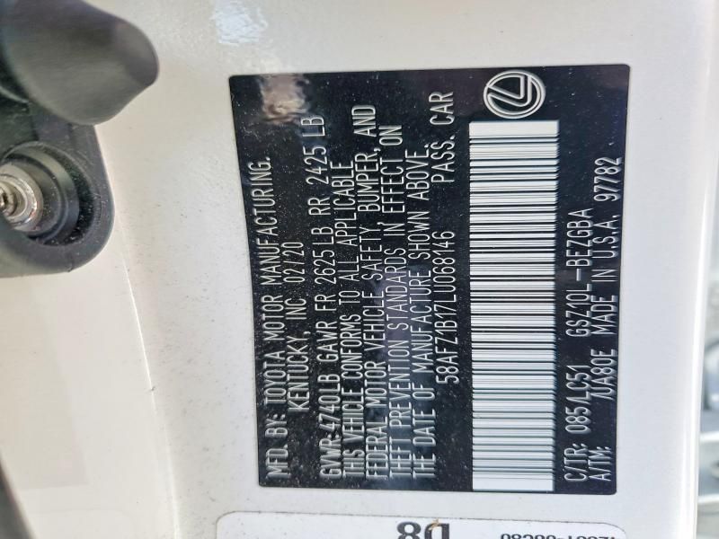 2020 Lexus Es 350 Ultra Luxury