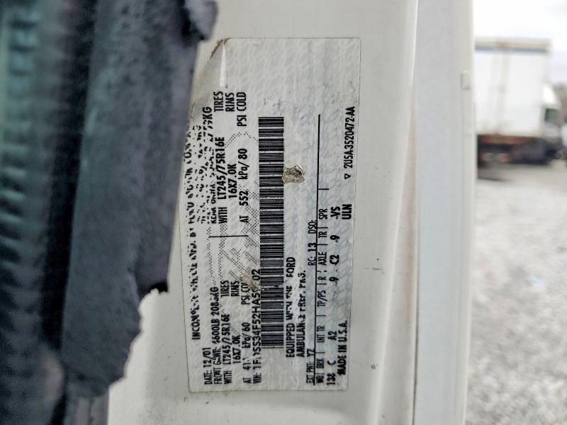 2002 Ford Econoline E350 Super Duty Van