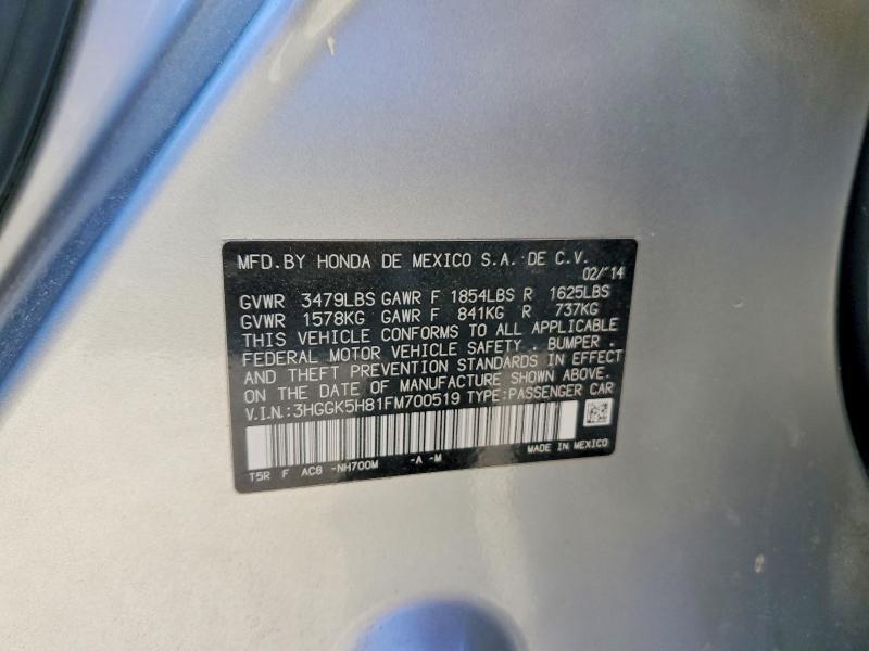 2015 Honda Fit ex